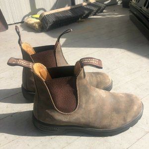 Rustic Brown Women's Blundstone Chelsea Boots 7.5